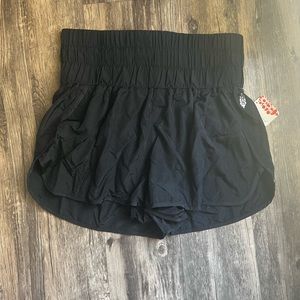 New “The Way Home” Free People Black Shorts